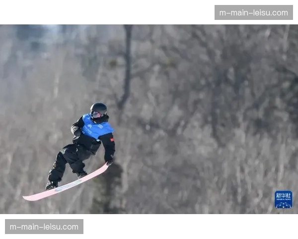 杨文龙单板滑雪坡面障碍参赛 新生代选手动作创新尝试